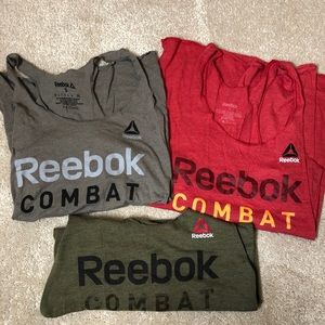 3 REEBOK Racerback Tank-Tops!